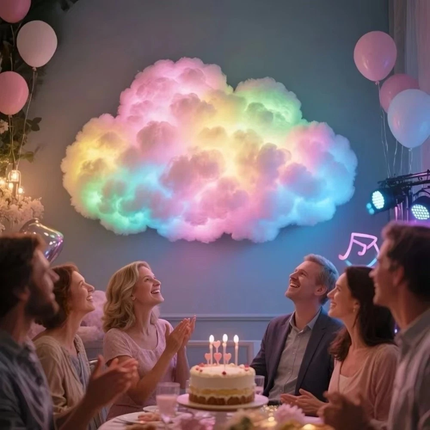 USB Powered Color Changing Lamp Light Kit Clodu Lights Colorful Clodu Lights