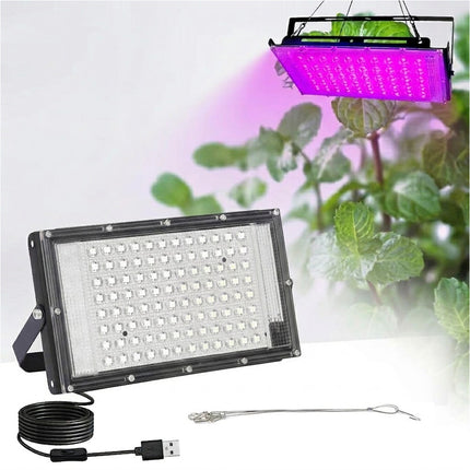 Full Spectrum Plant 96 LED UV Grow Light Halo Lamp For Indoor Hydroponic Plant