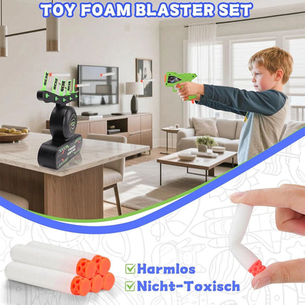 Glow in The Dark Luminous Electric Floating Target Hover Ball Shooting Games
