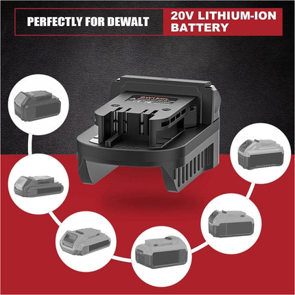 Battery Adapter Dewalt to for Milwaukee DL18ML 20V 60V Battery Convert to Power
