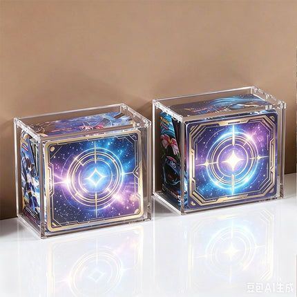 Trading Card Storage Acrylic Display Case For Booster & Trainer Boxes