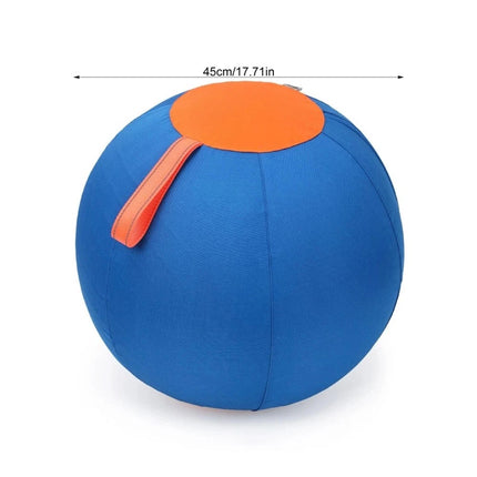 Inflatable Ball Interactive Dog Toy Pet Play Ball Dogs Herding Ball W/Air Pump