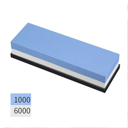 Dual Whetstone Cutter Sharpening Stone Grinding Knife Waterstone Kitchen Wet