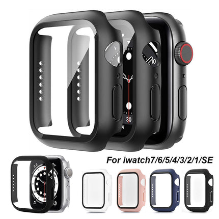 2pcs Apple Watch IWatch Screen Protector Case Full Cover Pink
