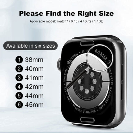 2pcs Apple Watch IWatch Screen Protector Case Full Cover Pink