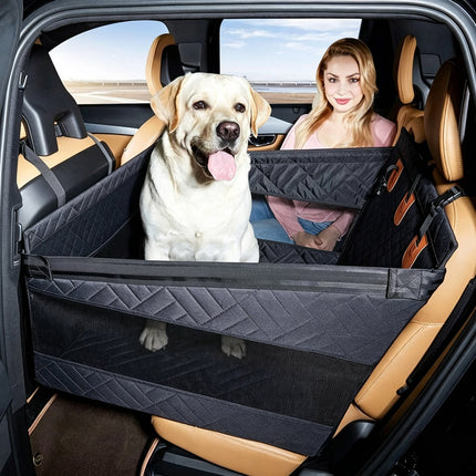 Dog Car Back Seat Extender, Quilted Pet Hammock Cover, Dog Hammock Pet Seat