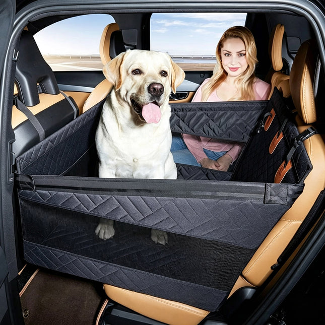Dog Car Back Seat Extender, Quilted Pet Hammock Cover, Dog Hammock Pet Seat