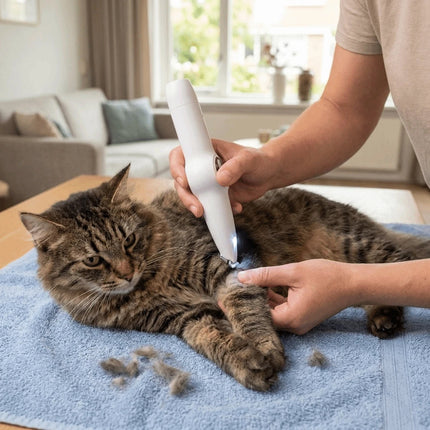 Pet Electric Clipper Waterproof Dog Nail Grinder Pet Grooming
