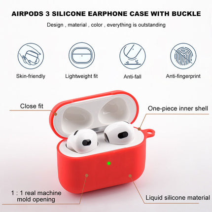 Apple AirPods 3rd Gen Generation Case With Hook Navy