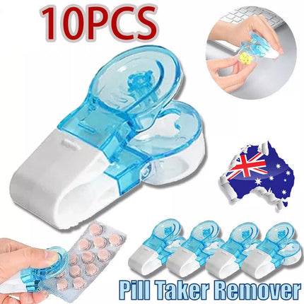 10Pcs Pill Popper Blister Pack Pill Puncher Tablet Remover Popper Medicine Tool
