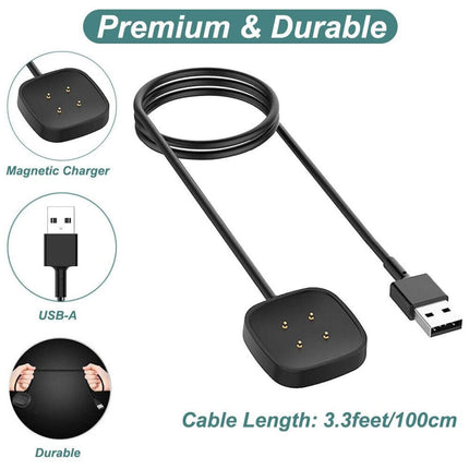 Fitbit Versa 4 Cable Charging Charger Cable Tracker