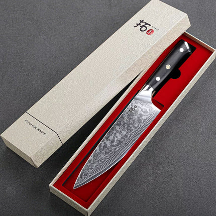 8inch Chef Knife Japanese VG10 Damascus Steel Kitchen Knives Cook Chopper