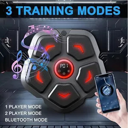 Smart Punching Boxing Electronic Music Machine 9 Speeds with Box Gloves