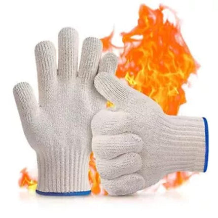 Cotton BBQ Oven Gloves Extreme Heat Resistant Baking Pot Holder Cooking Mitts