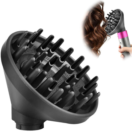 Upgraded Diffuser for Dyson Airwrap Attachments Diffuser Nozzle Converting Tool Grey