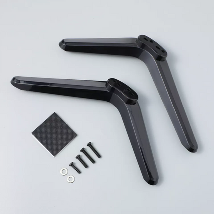 2x TV Stands For 32-55'' TVs Stable Support Easy Installation Durable Reliable