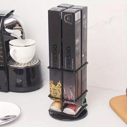 40 Nespresso Coffee Capsules Pod Holder Stand Dispenser Rack Storage Capsule