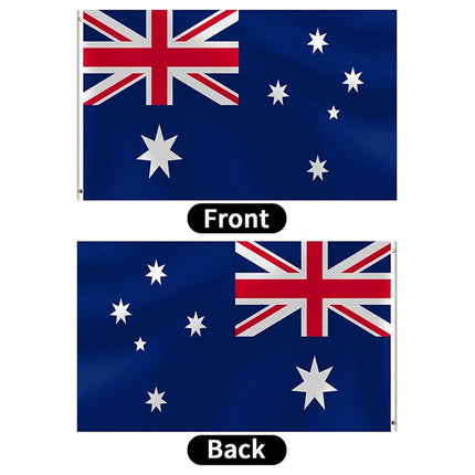 10PCS Large Australian Flag 150cm x 90cm Aussie Australia ANZAC Day Heavy Duty