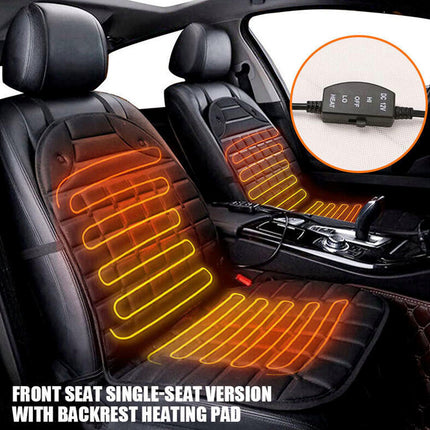 Heated Car Auto Seat Warmer Cushion Cover 12V Universal Winter Heated Seat Pad