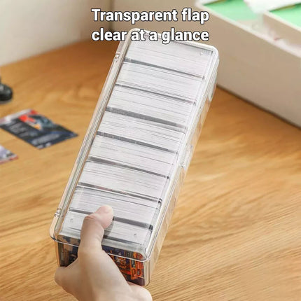 Trading Card Storage Box 700 Baseball Card Holder with Dividers for Sports Cards