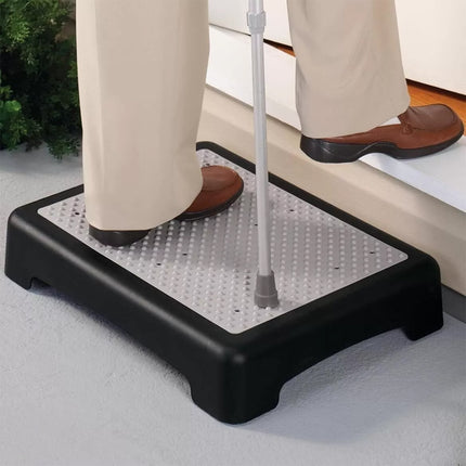 Anti-Slip Half Step Stool Elderly Disability Door Walking Outdoor Mobility Aid