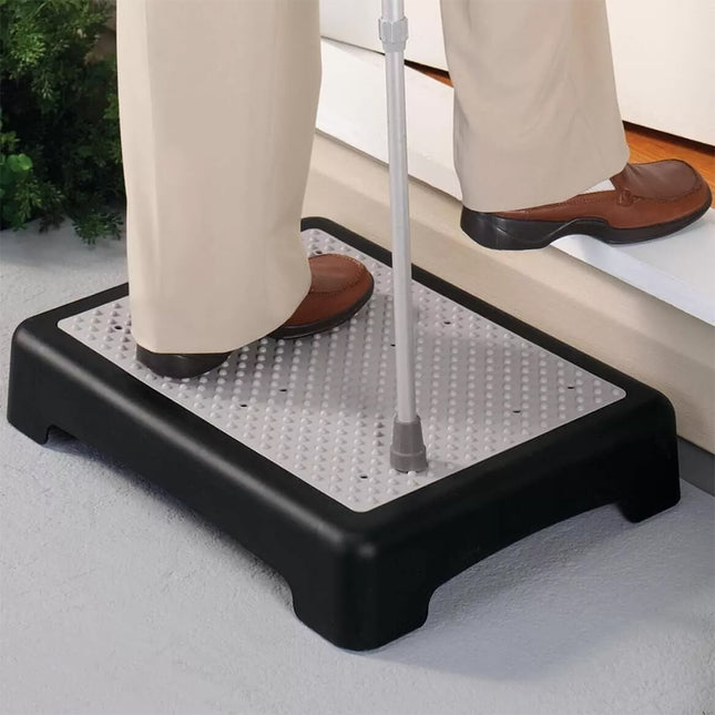 Anti-Slip Half Step Stool Elderly Disability Door Walking Outdoor Mobility Aid