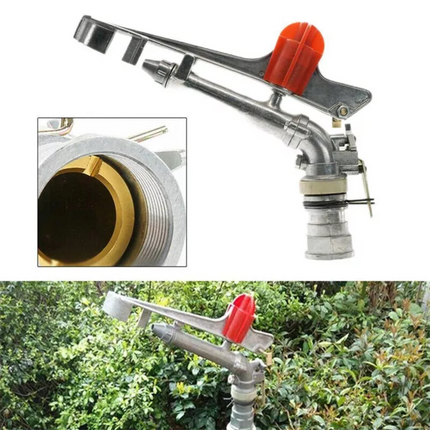 1.5" Irrigation Spray Tool Sprinkler Large 360° Adjustable Impact Water