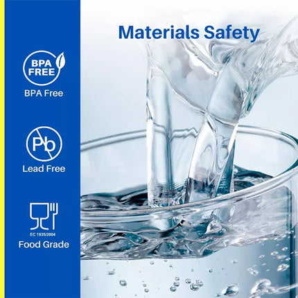 6 Pack Replacement for Brita Classic Pitcher Water Filter Pitcher for Drinking