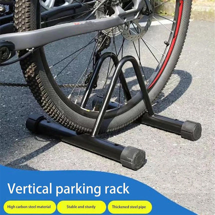 Portable Steel Bike Rack Bicycle Storage Floor Stand Parking Holder for Cycling