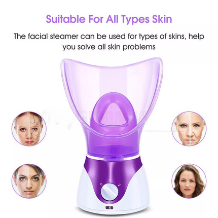 Face Nymph Spa Home Facial Steamer Sauna Pores Office Deep Cleanse Skin Care SPA
