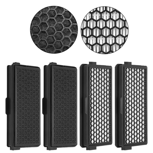 4X Active Air Clean Filter For Miele C2 C3 Complete Powerline Dog & Cat SF-AA50O