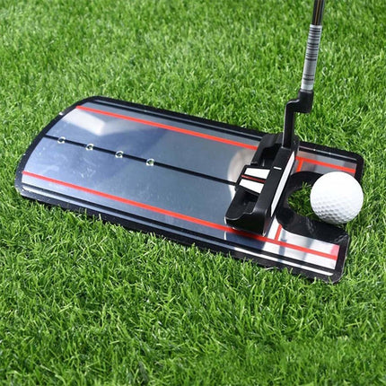 3Pcs Golf Putting Alignment Mirror Portable Practice Putting Trainer Aid