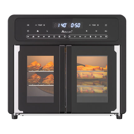 26L Air Fryer Convection Oven LCD Digital French Door 2000W