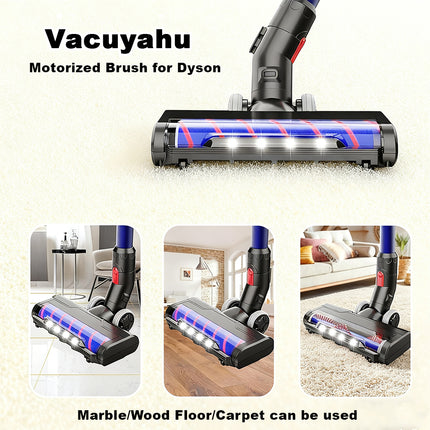 Motorized Floor Brush Soft Roller Head for Dyson V7 V8 V10 V11 Cordless Vacuum