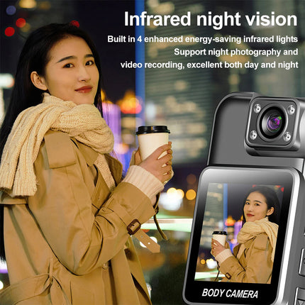 4K HD WiFi Mini Camera Digital Video Recorder Night Vision Police Cam Camcorder