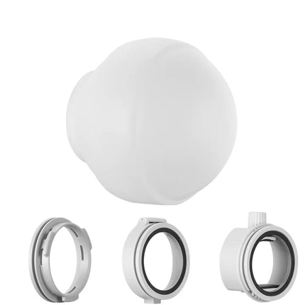ML-CD15 Diffusion Dome Kit w/ 3 adapters Flash Light Diffuser Mount Lights