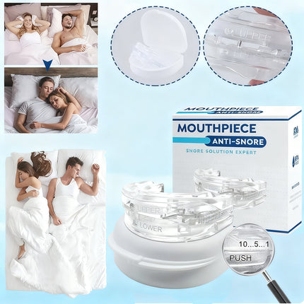 Anti-Snore Mouthpiece & Grinding Guard – Effective Sleep Aid for Snoring & Teeth Clenching