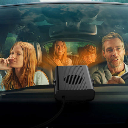 Portable Electric Car Heater 12V Heating Fan Defogger Defroster Demister