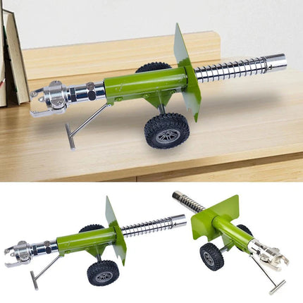 Firecracker Artillery Cannon Model, Stainless Steel Mini Cannon Statue Ornaments