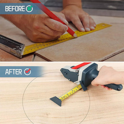 Plaster Board Edger Automatic Drywall Cutting Tool Gypsum Board Cutter Scriber