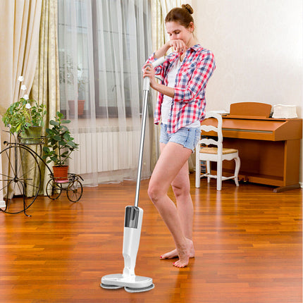 5-In-1 Cordless Electric spin Mop Cleaner Floor Polisher Sweeper Washer Scrubber