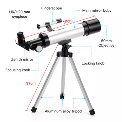 Astronomical Telescope With Tripod 150x Zoom HD Outdoor Monocular Aperture