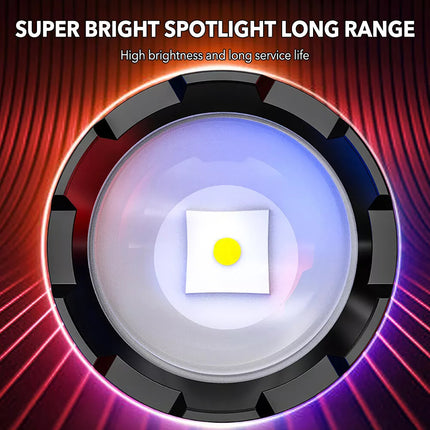 100000 Lumen Battery Rechargeable LED Torch Flashlight Camping Work Spotlight