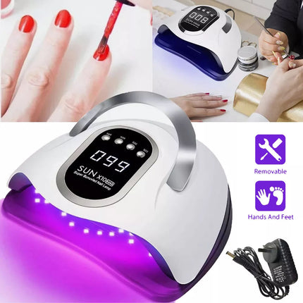 500W Nail Lamp UV LED Light Professional Nail Polish Dryer Machine Gel Curing