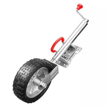 10 Inch Jockey Wheel 1000kg 2212LBS Swing Up Solid Caravan Trailer Boat Parts