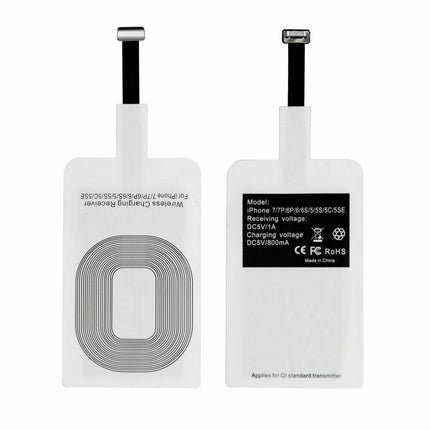 Iphone Universal Slim Wireless Charger Charging Receiver For iPhone Samsung Android