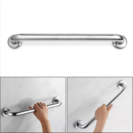 2X Bathroom Shower Wall Grab Bar Safety Grip Handle Towels Rail Stainless Steel 50cm
