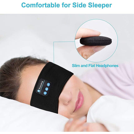 Wireless Bluetooth Headband Sleep Headphones Ultra-Soft Music for Side Running