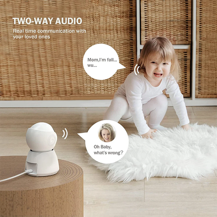 1080P WiFi IP Security Camera Wireless Indoor CCTV System Home  Pet Monitor