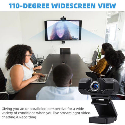 Full HD 1080P Webcam For PC Desktop Laptop FHD Web USB Camera with Microphone
